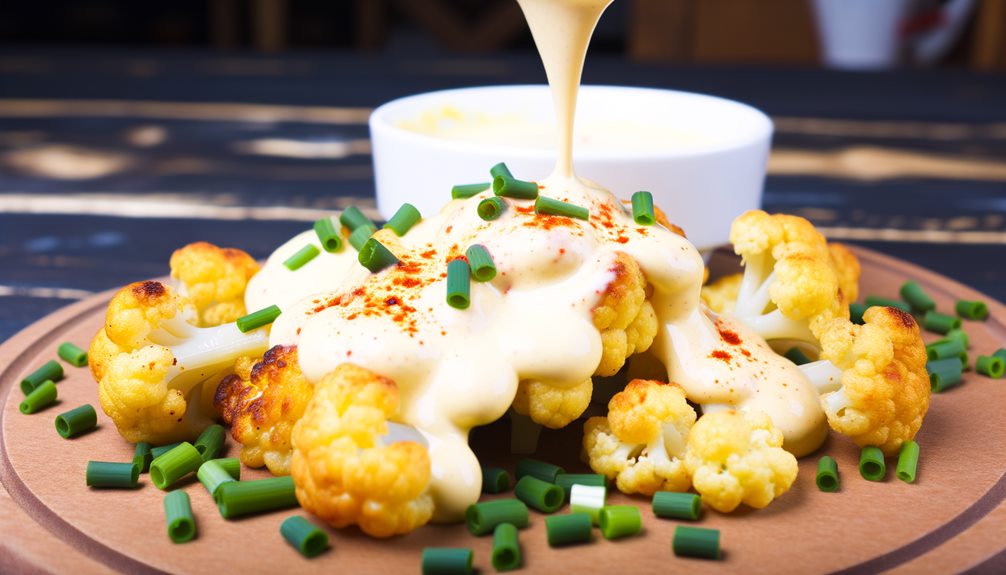 creamy cheesy cauliflower delight