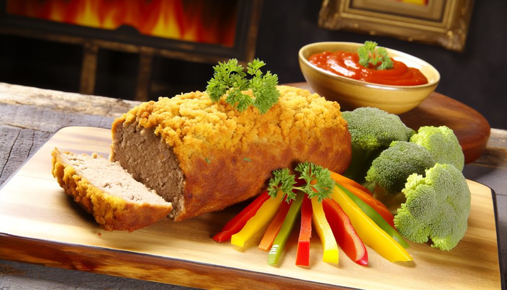 crispy panko meatloaf recipe