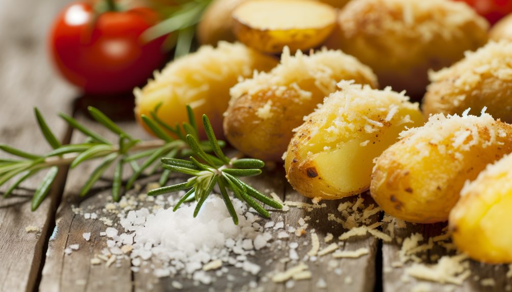 crispy parmesan potato delight