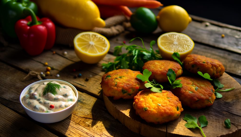 delicious fish cake patties