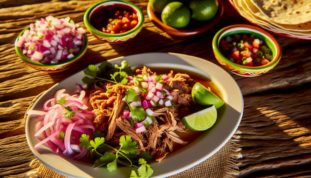 delicious slow cooked pork