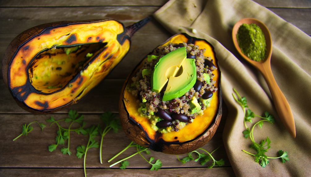 delicious stuffed sweet potatoes