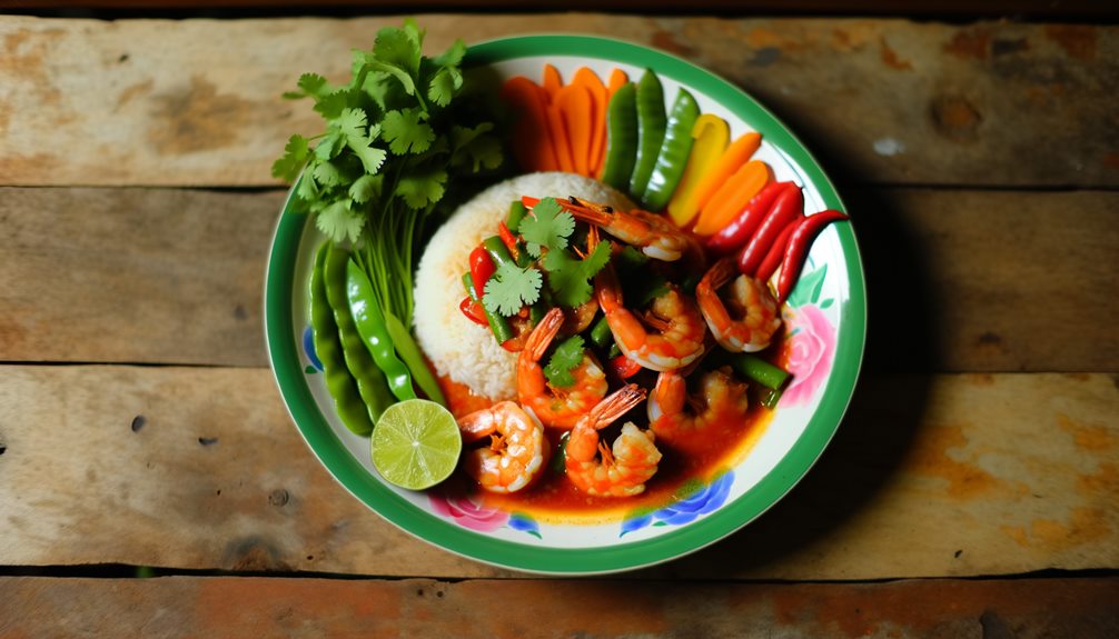 delicious vietnamese shrimp dish