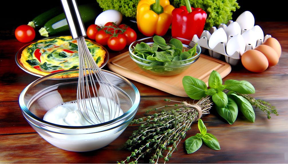 egg white savory dishes