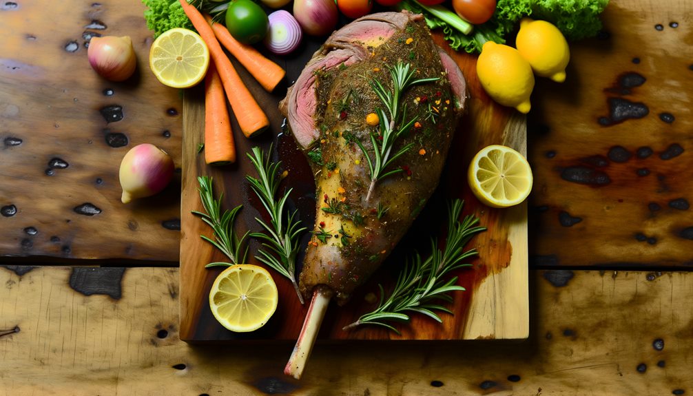 grilled butterflied lamb delight