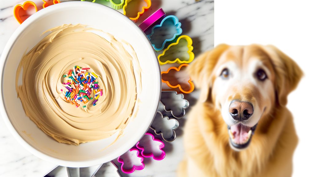 homemade canine friendly icing