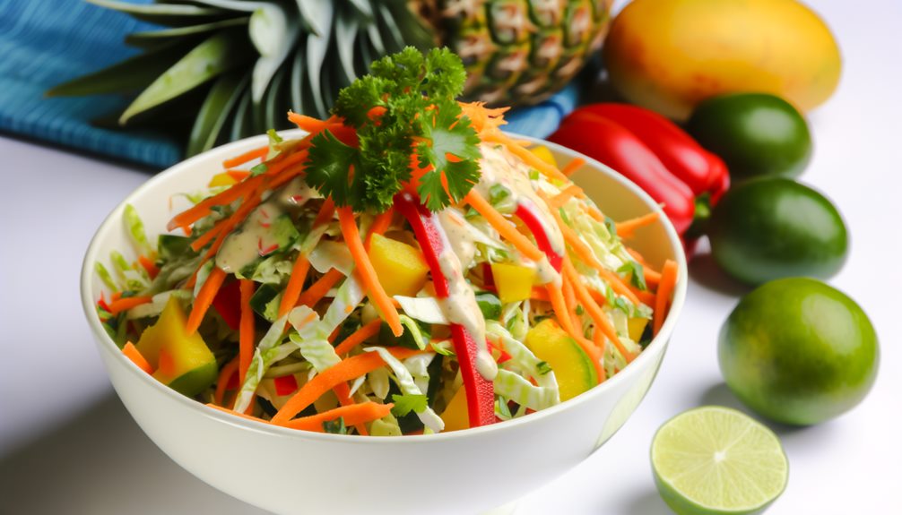 jamaican spicy slaw delight