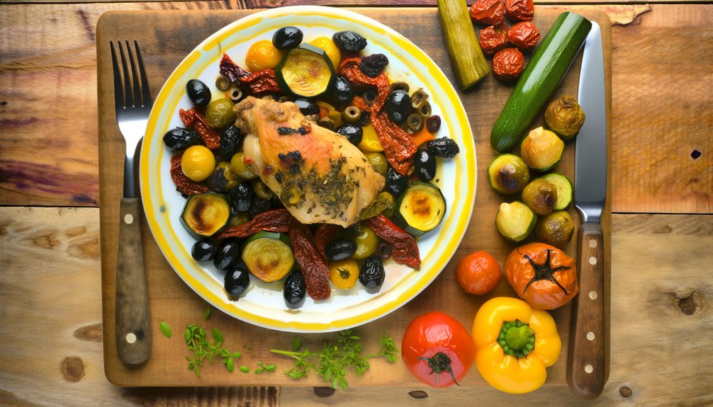 mediterranean baked chicken recipe