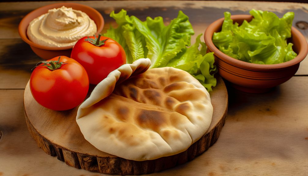 quick no yeast pitas