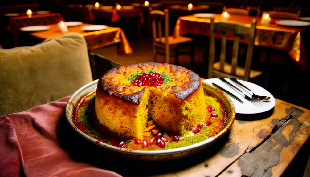 saffron rice cake recipe