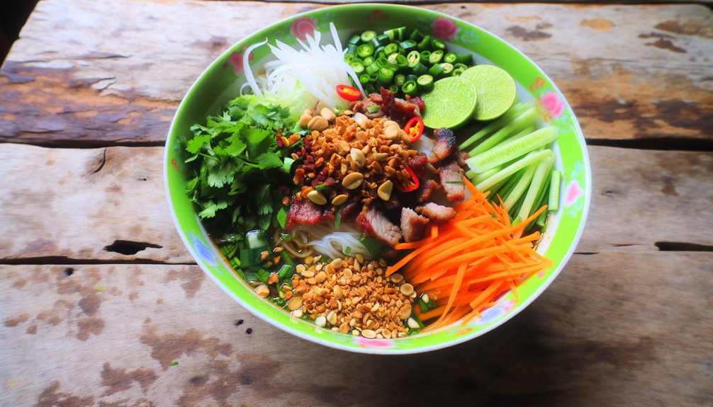 savory vietnamese noodle dish