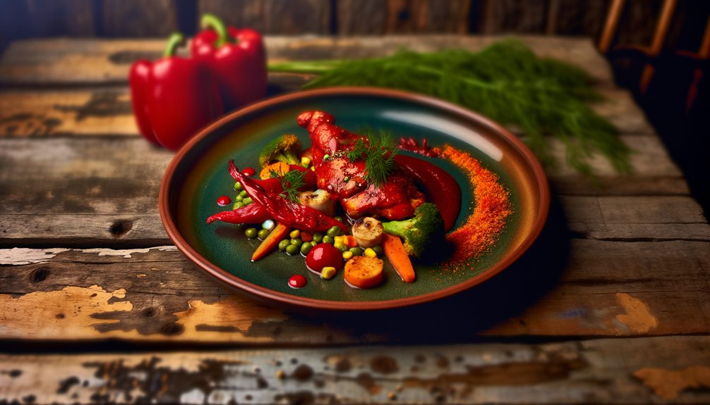 spicy red chicken delight