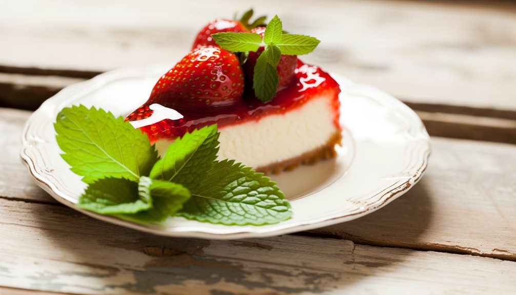 strawberry topped cheesecake recipe