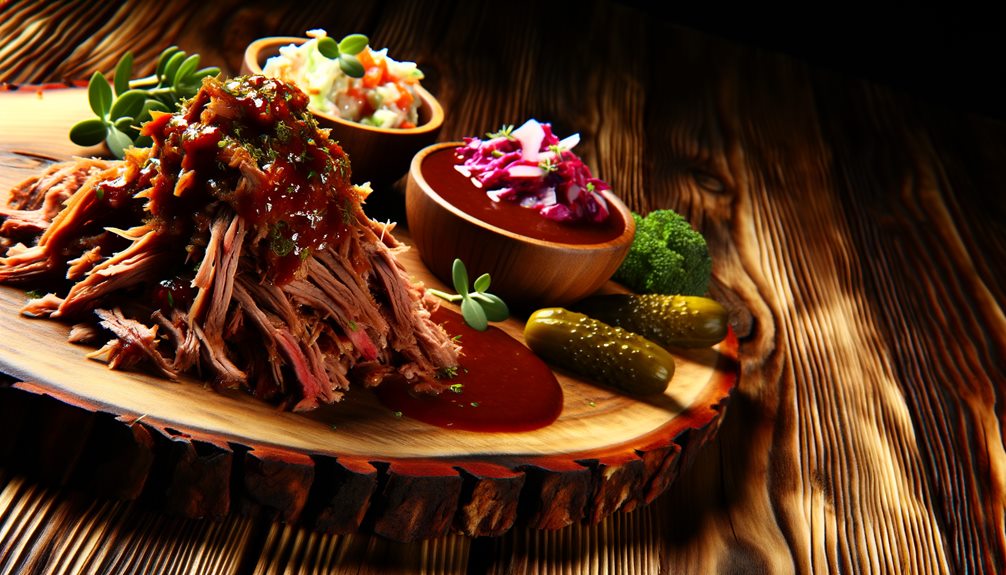 tender pulled beef brisket