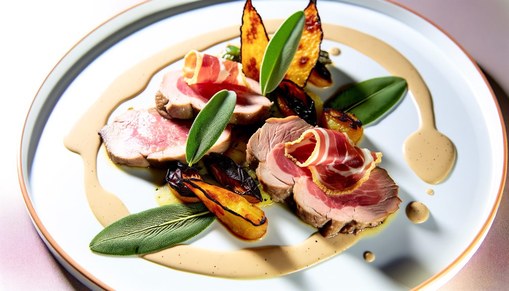 veal wrapped in prosciutto